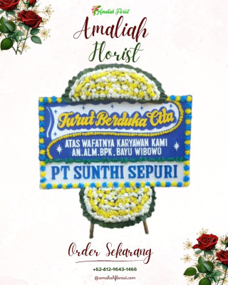 Papan Bunga Duka di Potanga