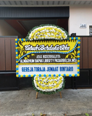 Papan Bunga Duka di Potanga